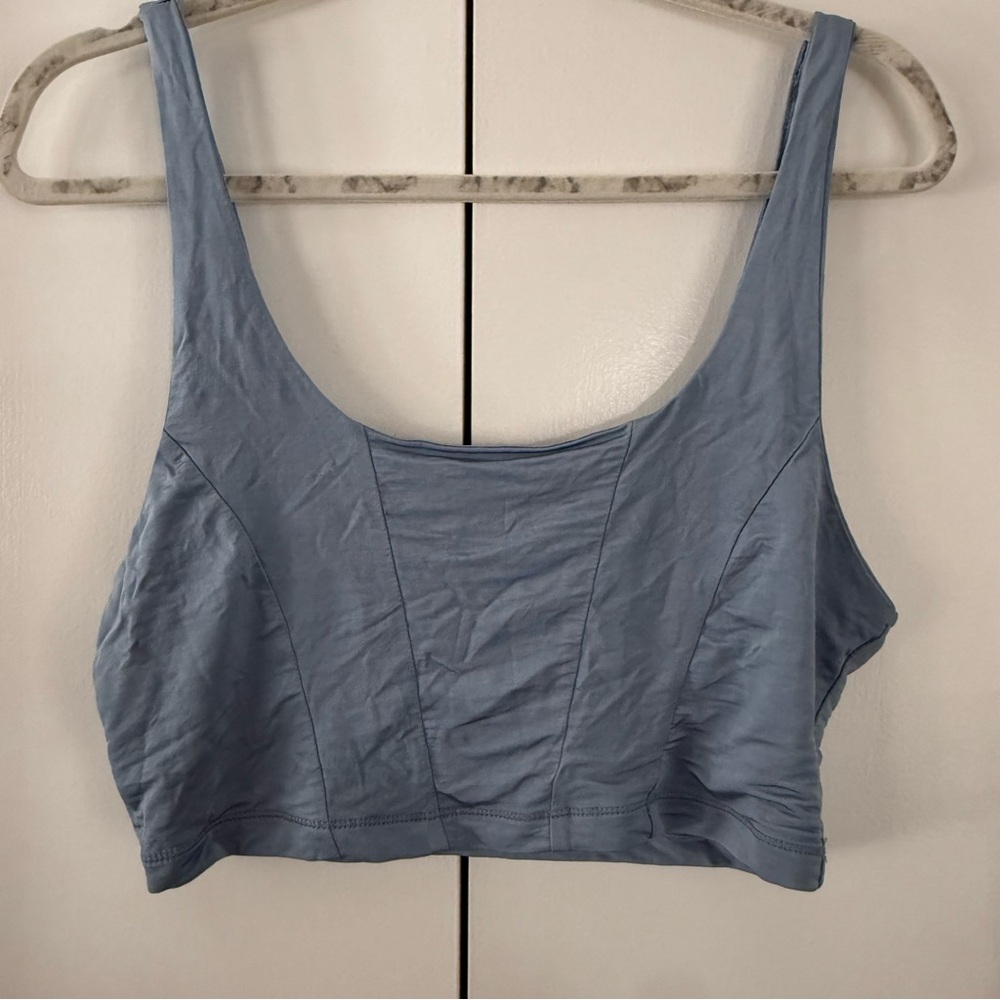 Free People Light Blue Top